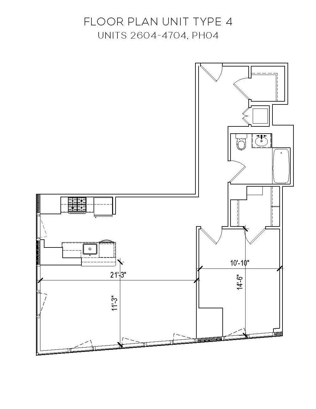 Floor plan layout diagram