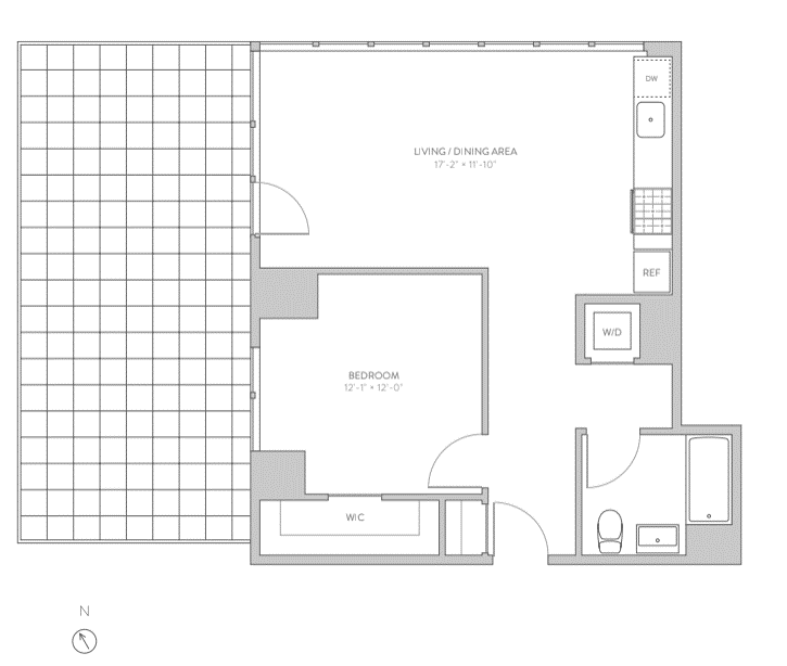 Floor plan layout diagram