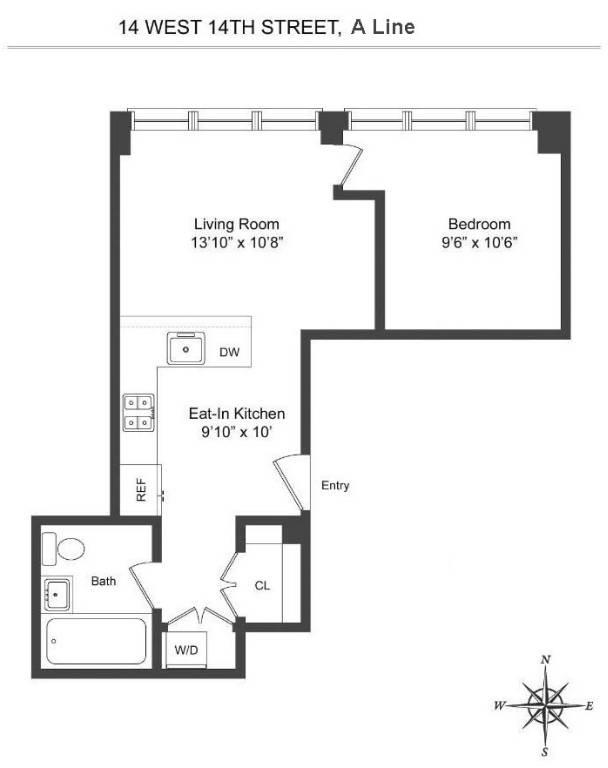 14 West 14th Street 6-A Greenwich Village New York NY 10011