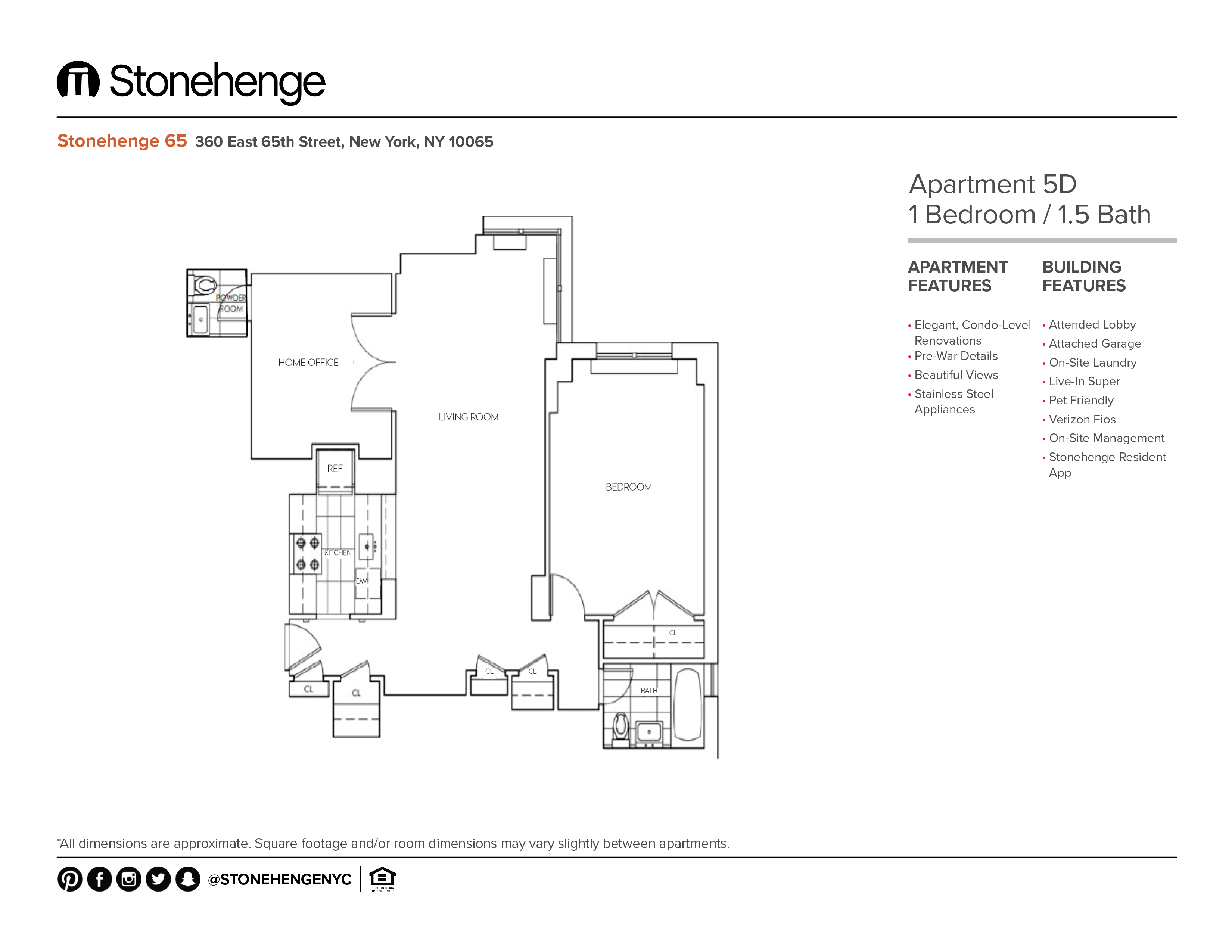 Floor plan layout diagram
