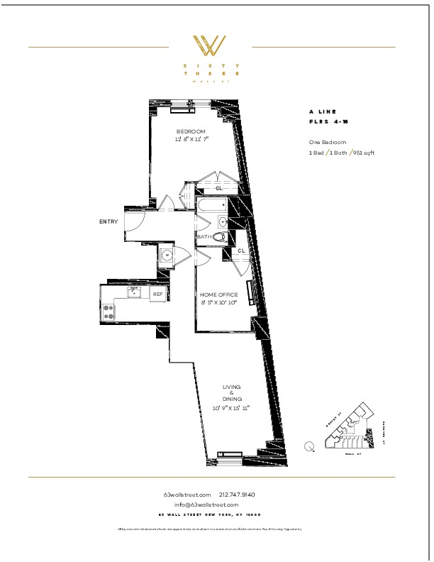 Floor plan layout diagram