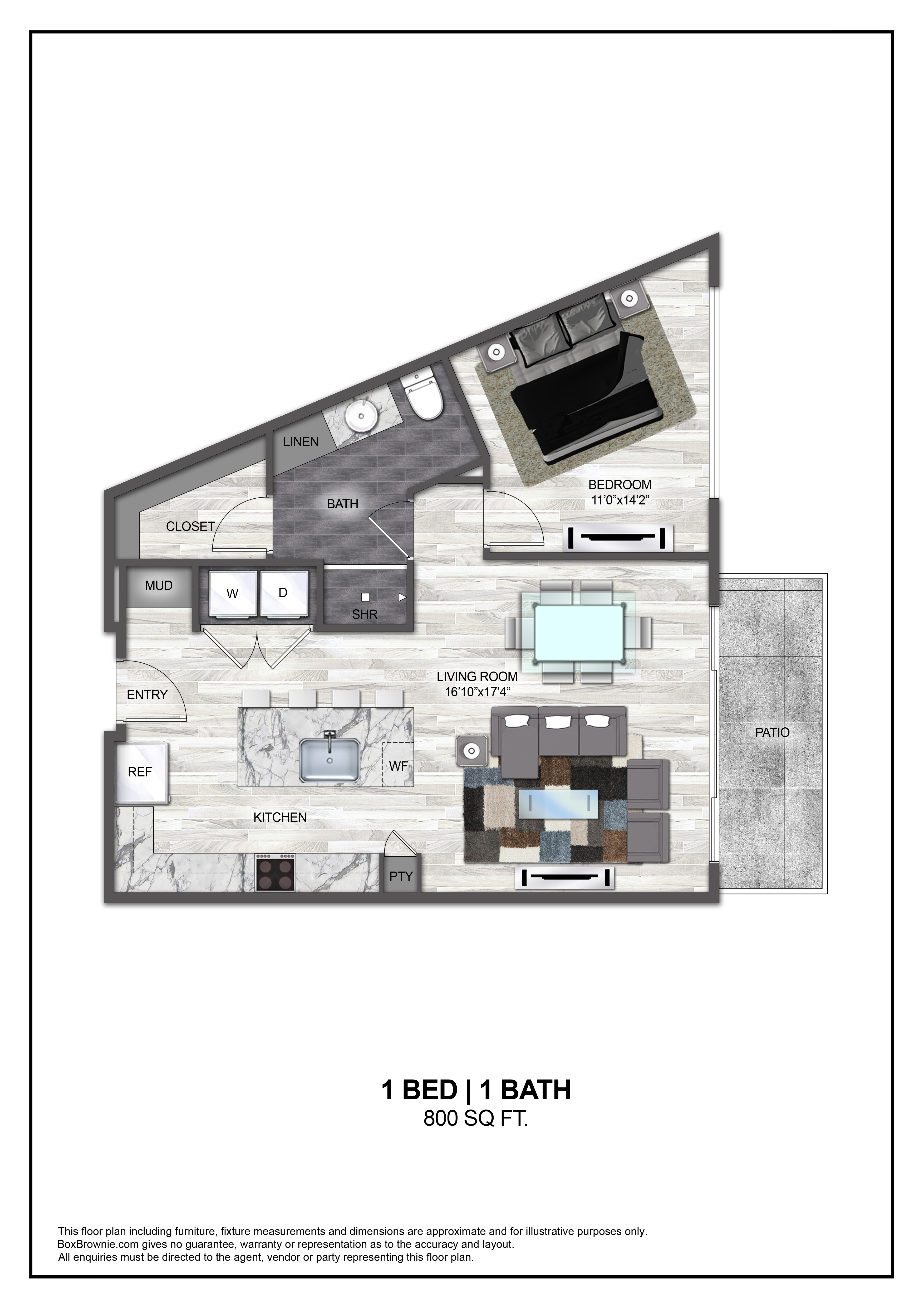 Floor plan layout diagram for A9