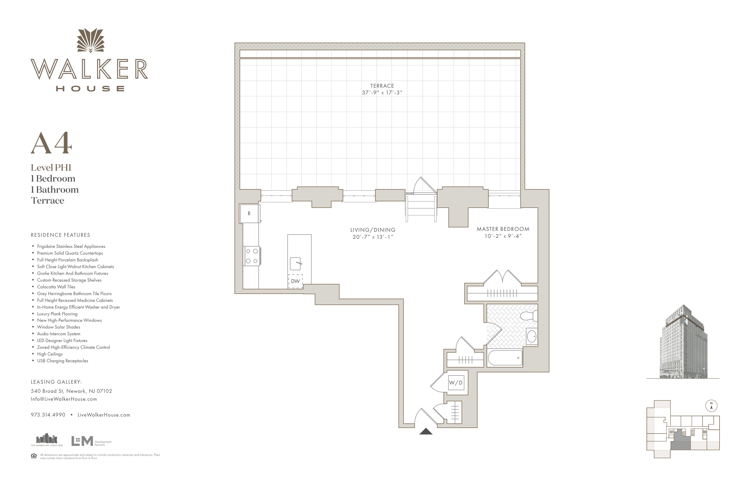 Walker House Luxury Apartments For Rent