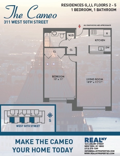 311 W 50th St, #5W