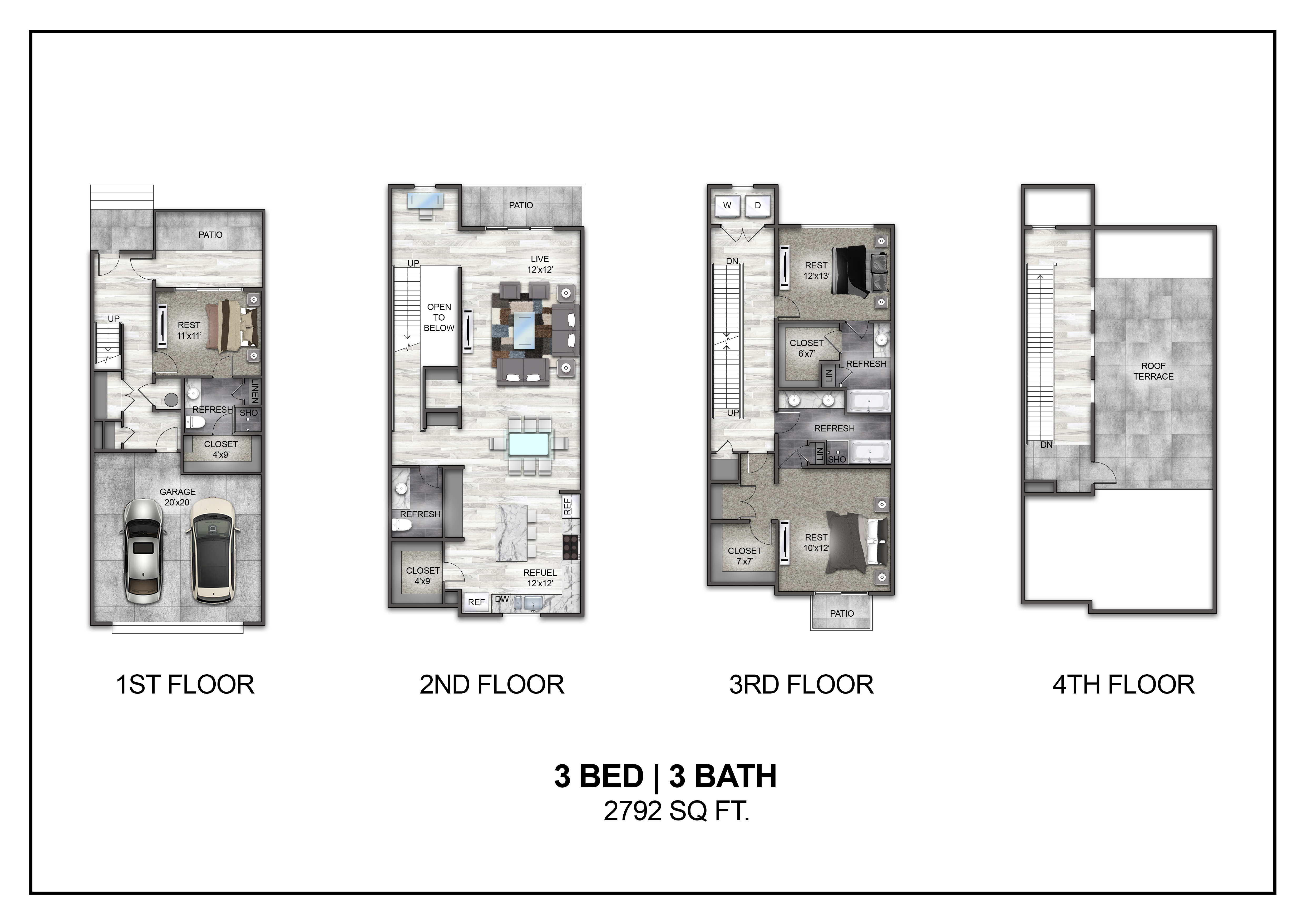 Floor plan layout diagram for C5