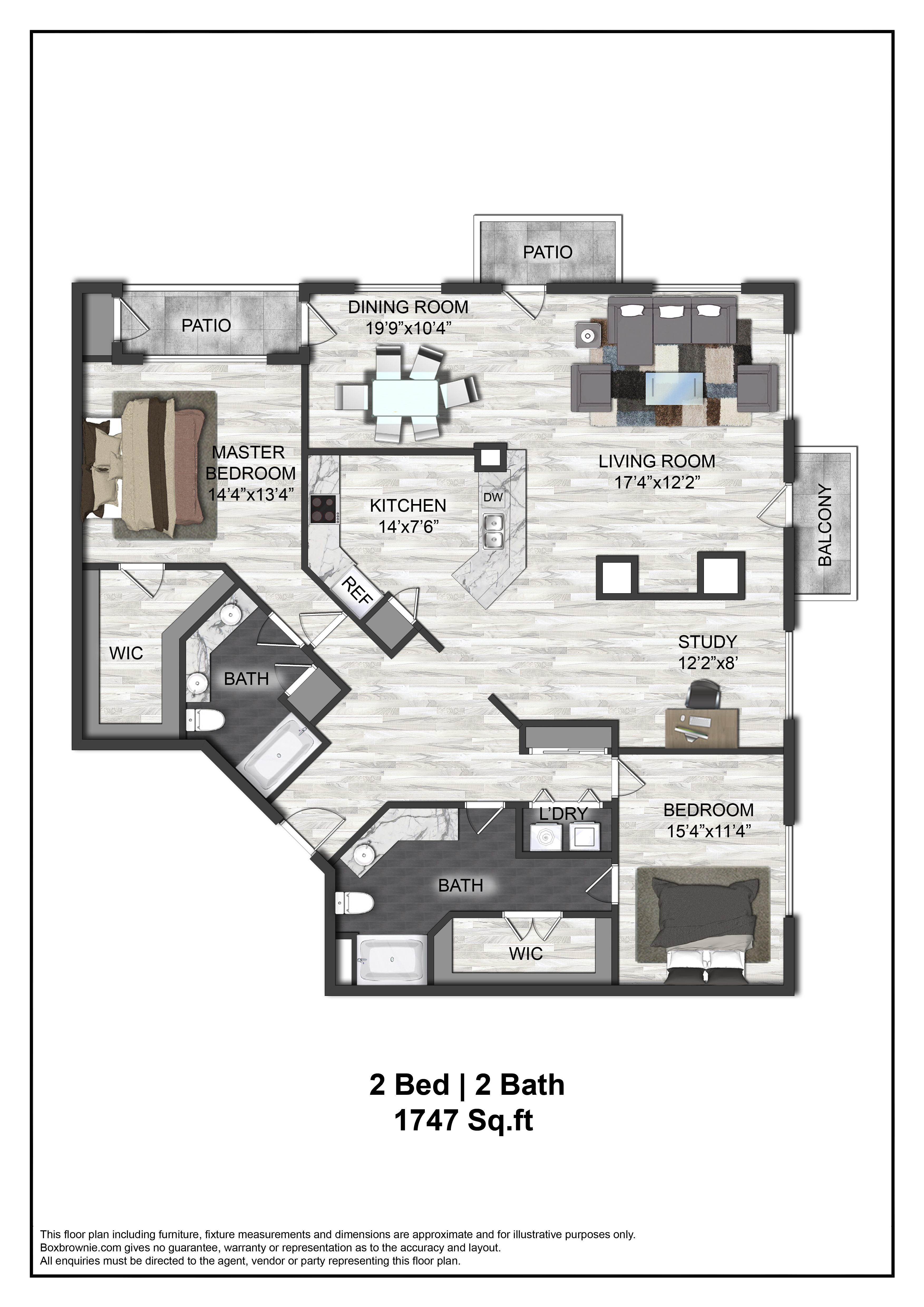 Floor plan layout diagram for B9S