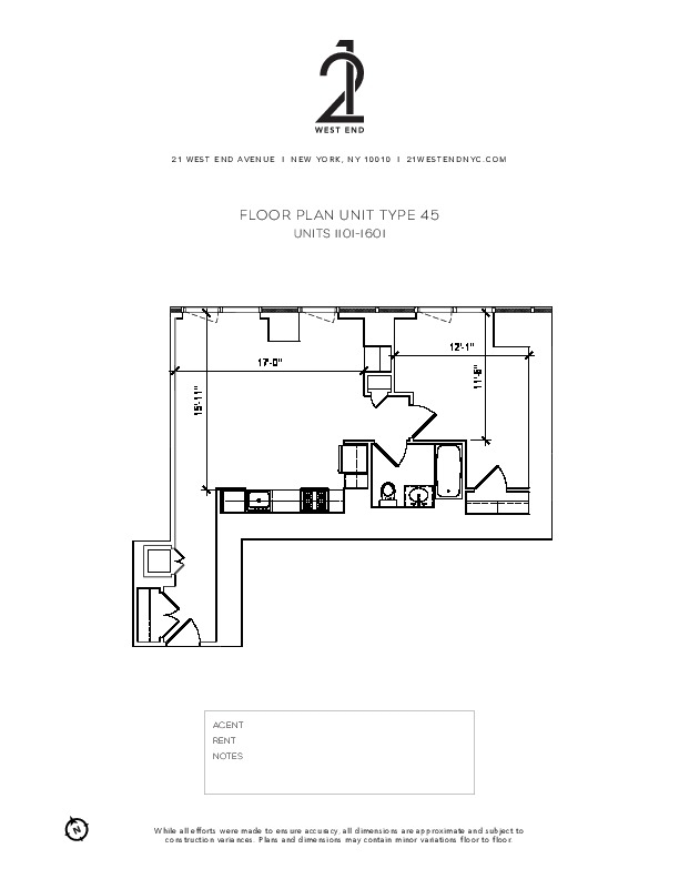 Floor plan layout diagram