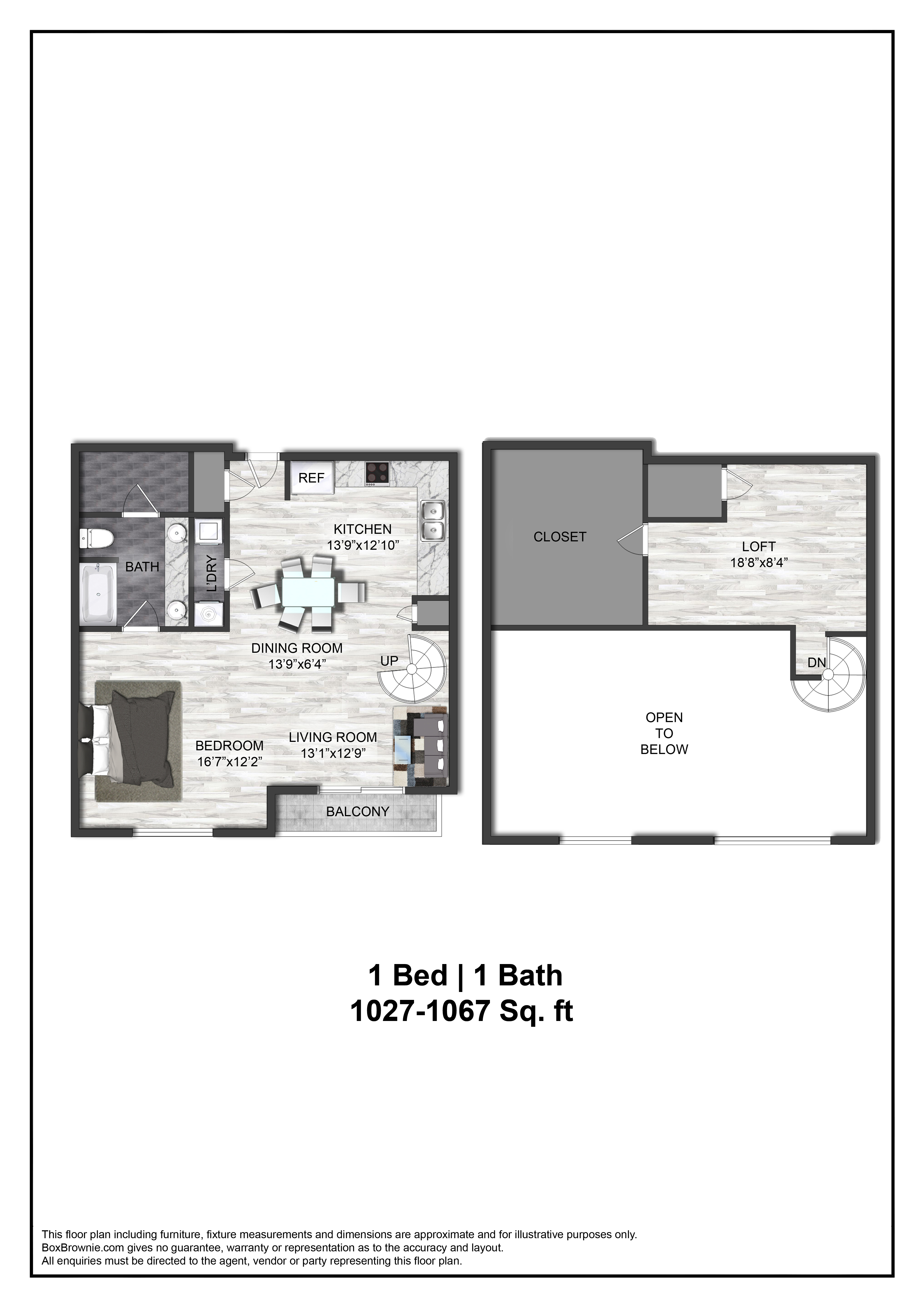 Floor plan layout diagram for A6L