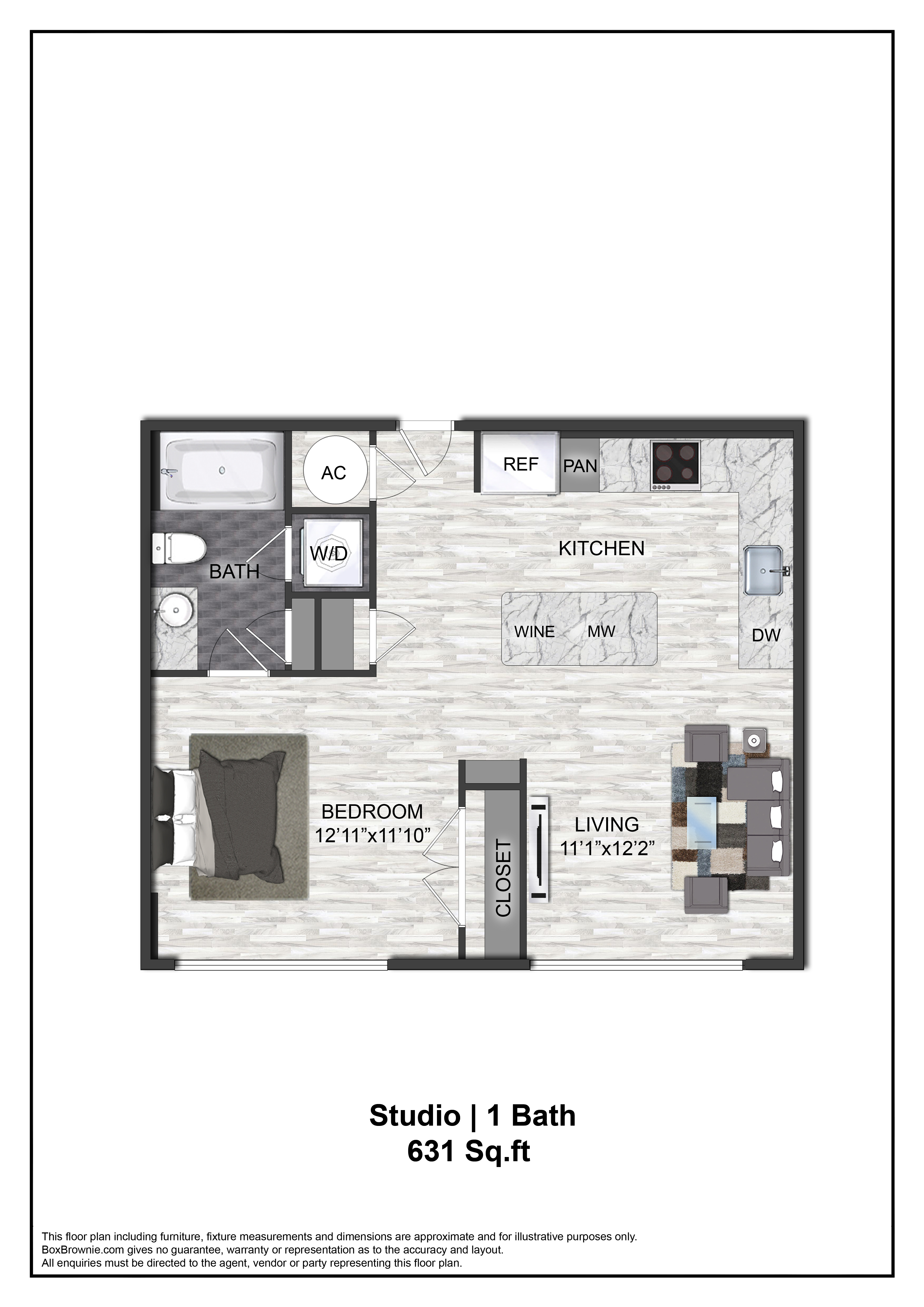 Floor plan layout diagram for E2