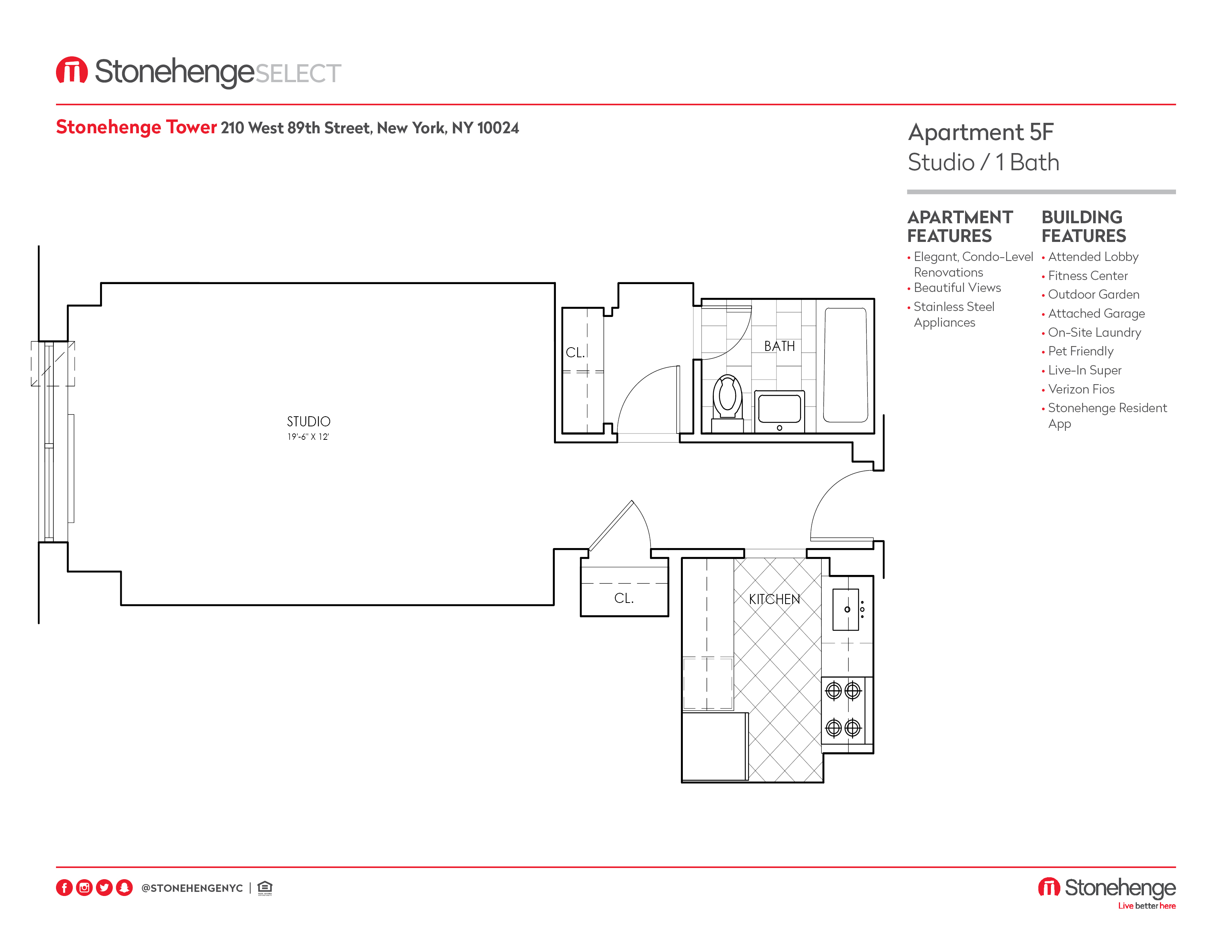 Floor plan layout diagram