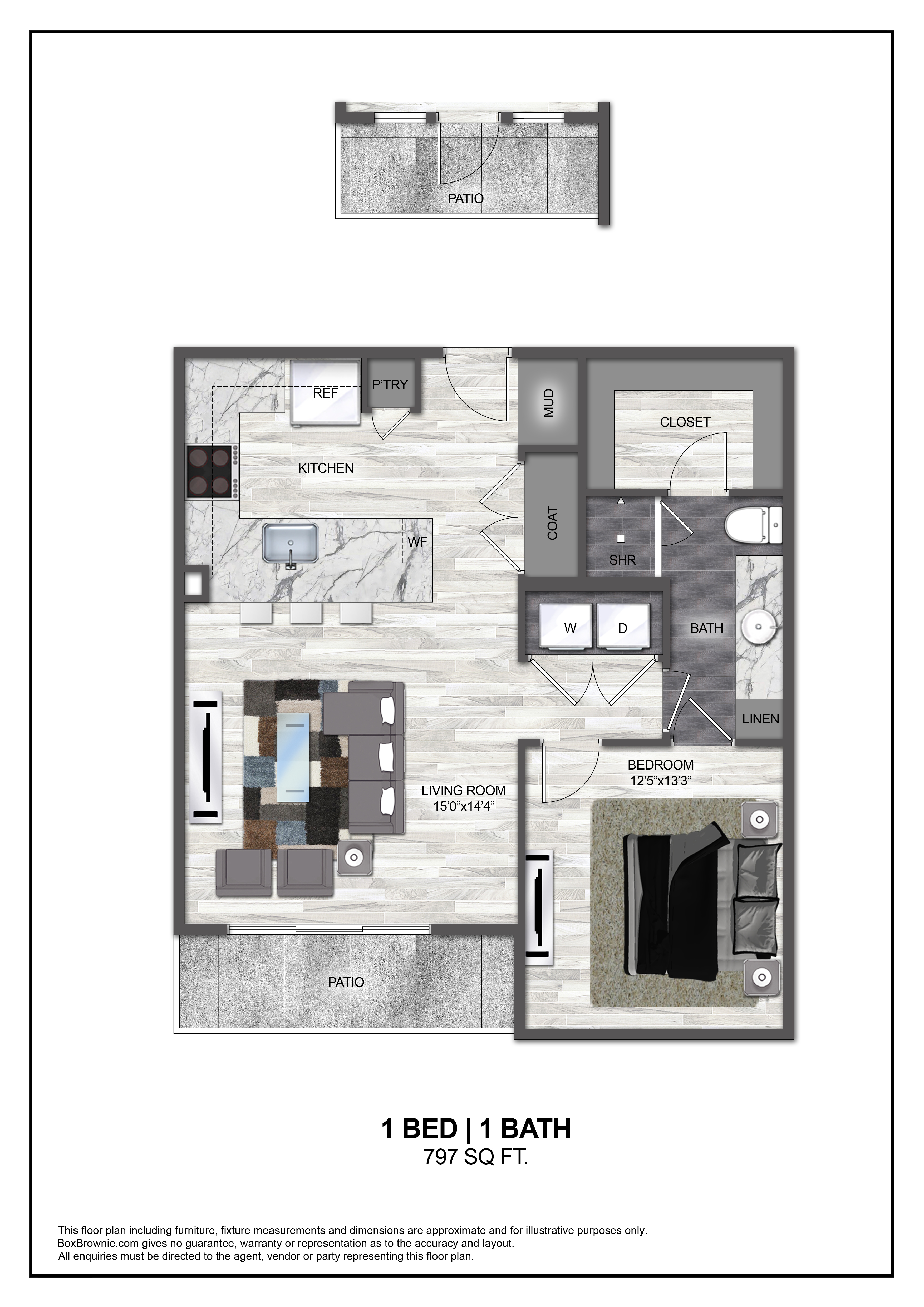 Floor plan layout diagram for A8