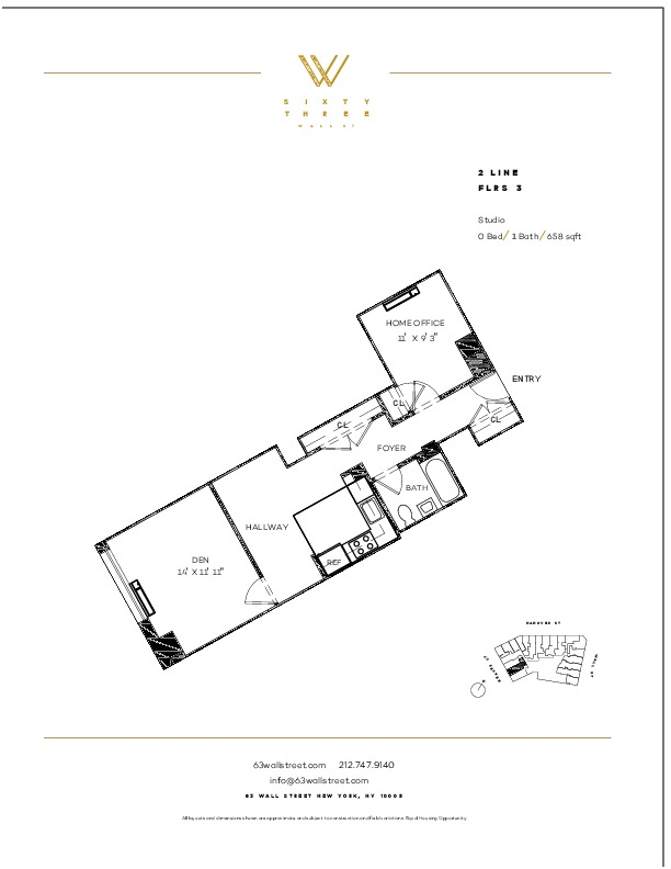 Floor plan layout diagram