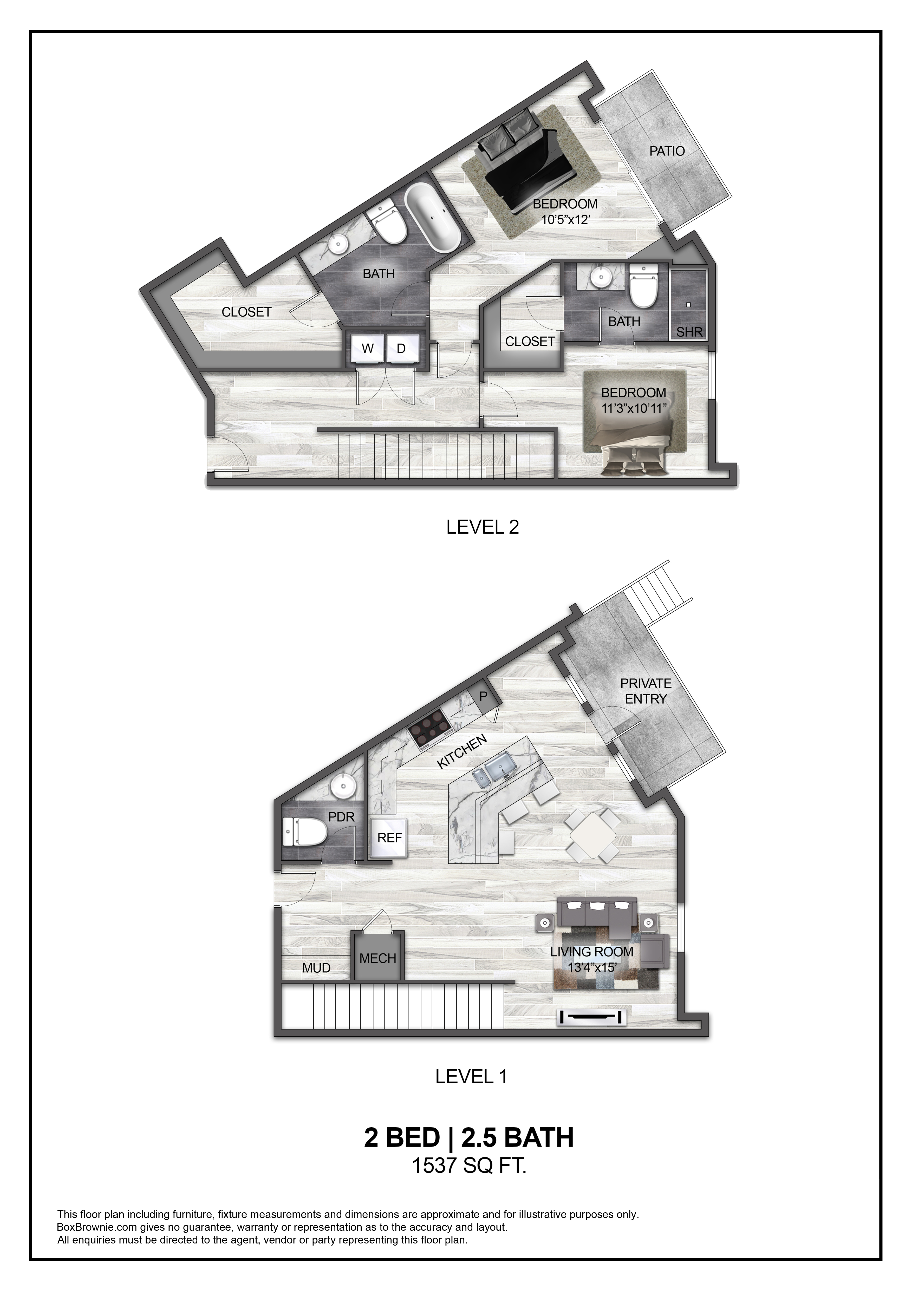 Floor plan layout diagram for B8