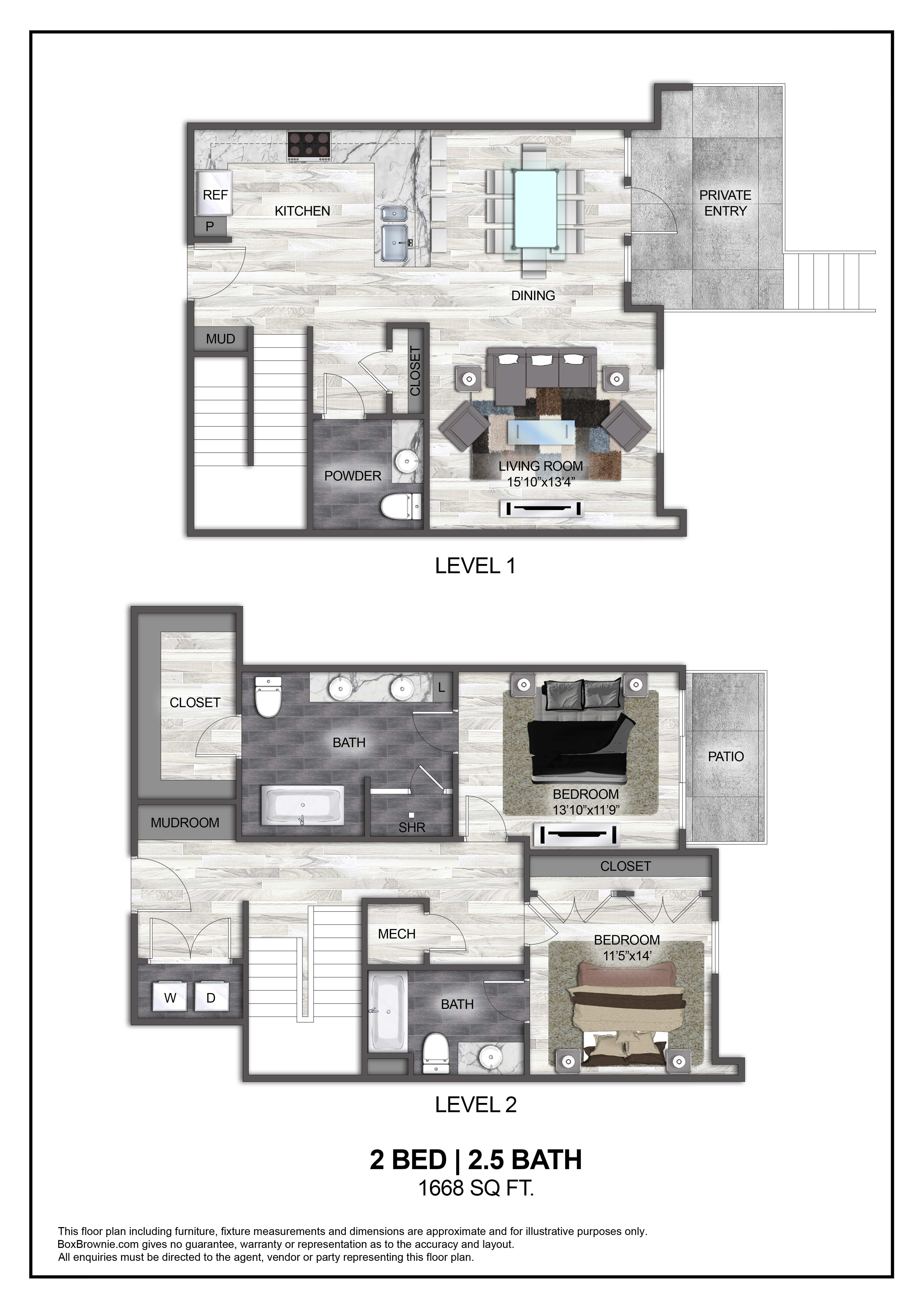Floor plan layout diagram for B10