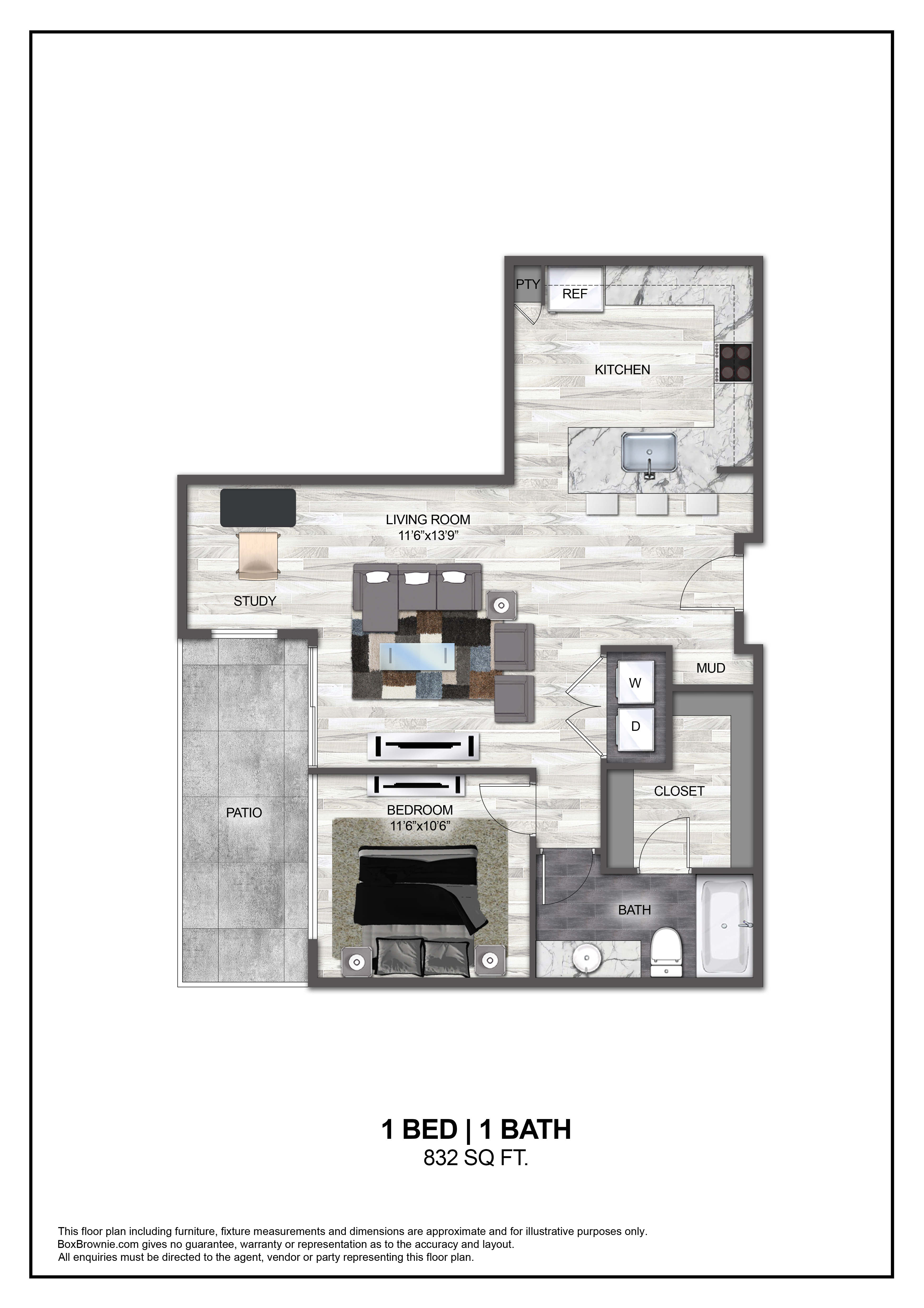 Floor plan layout diagram for A10