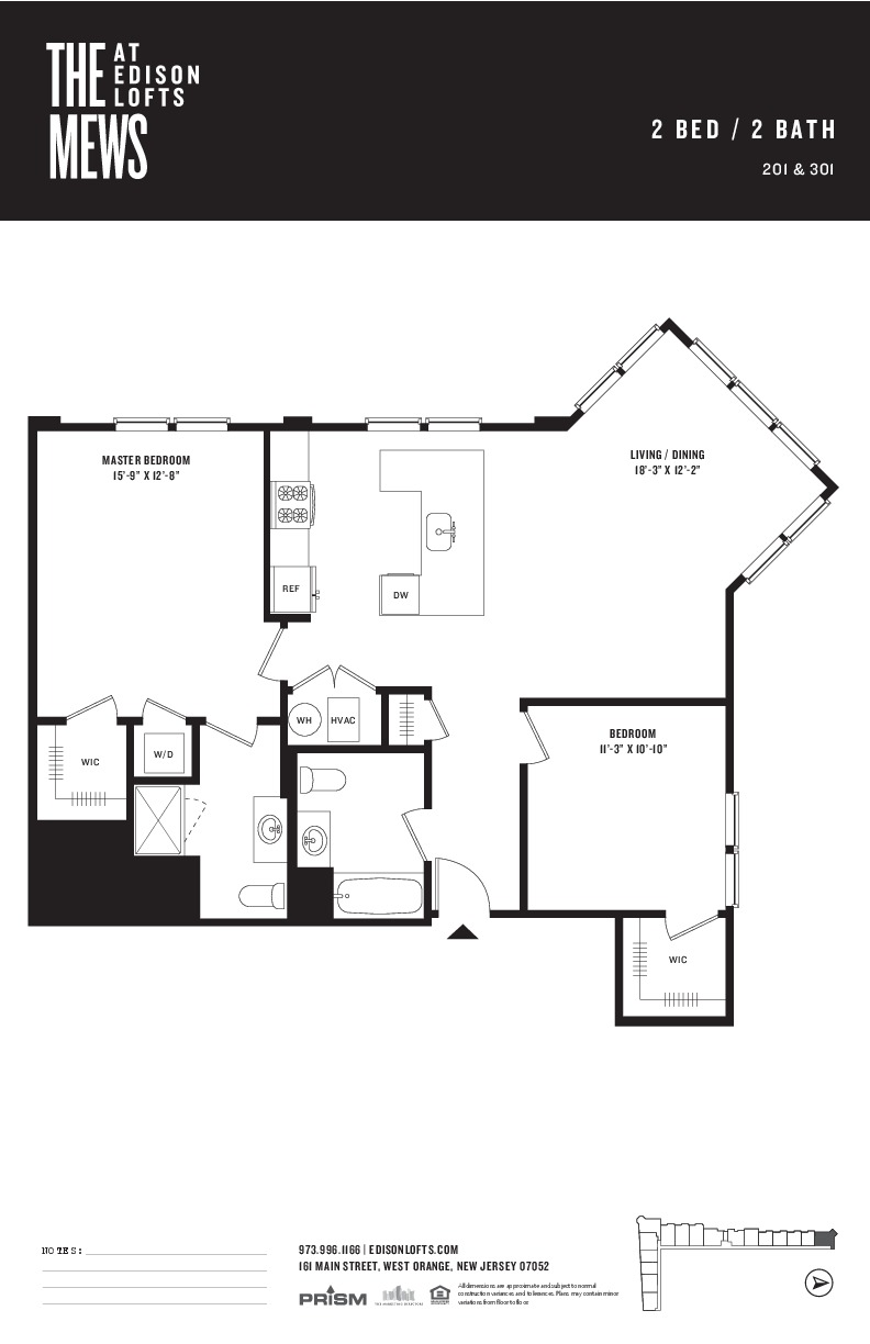 Edison Lofts Rentals NJ Brand New Studio, 1, 2 & 3 bedrooms