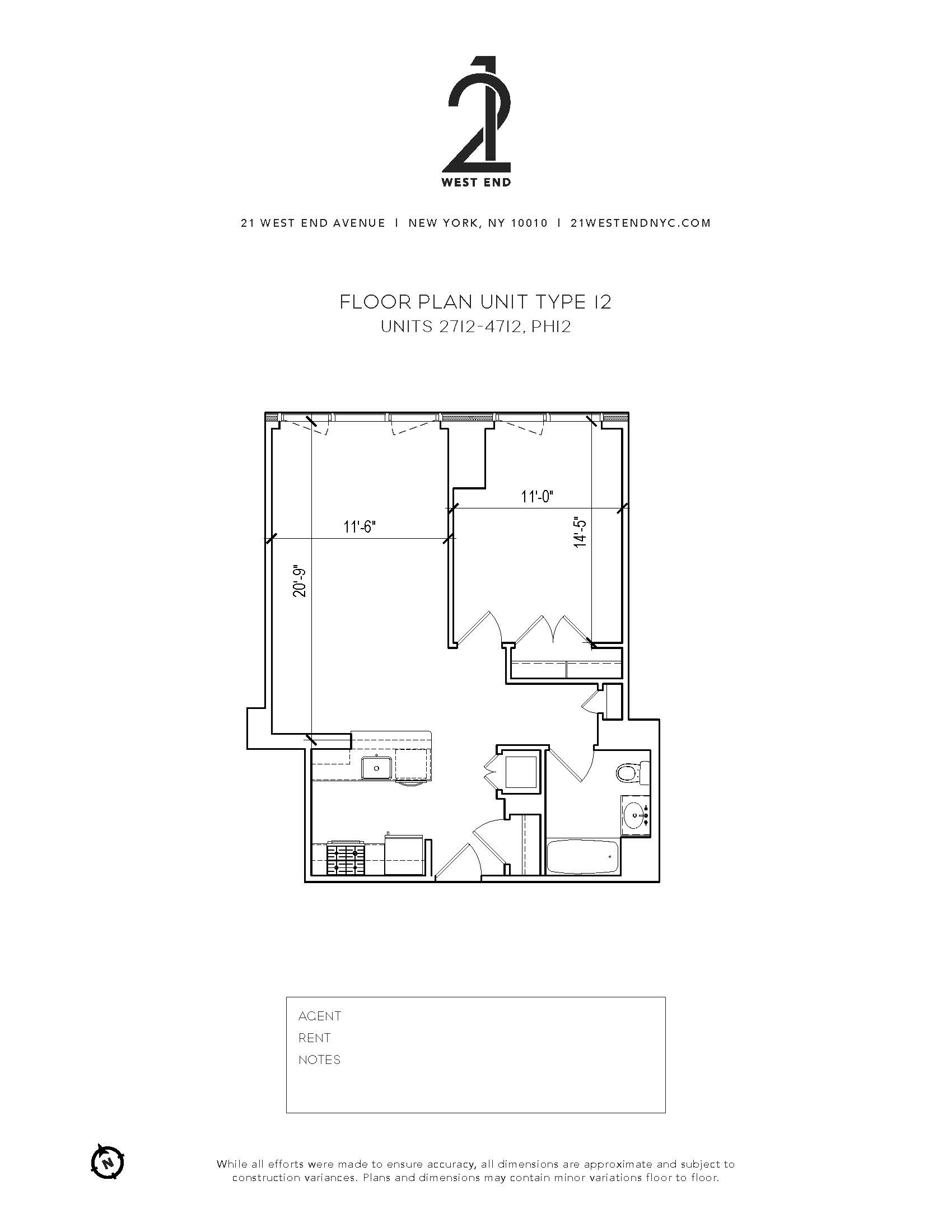Floor plan layout diagram