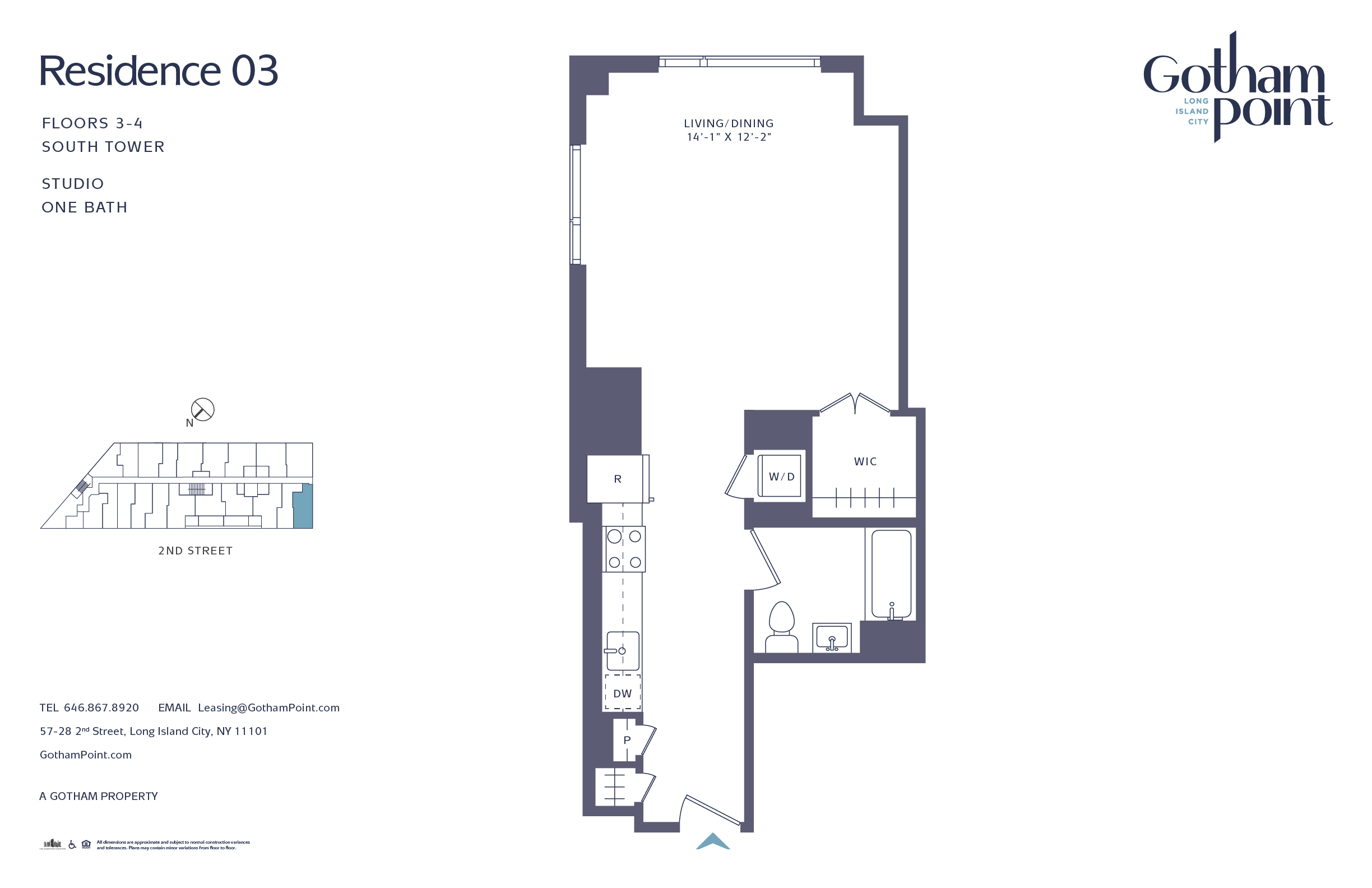 Long Island City Apartment Availability Gotham Point