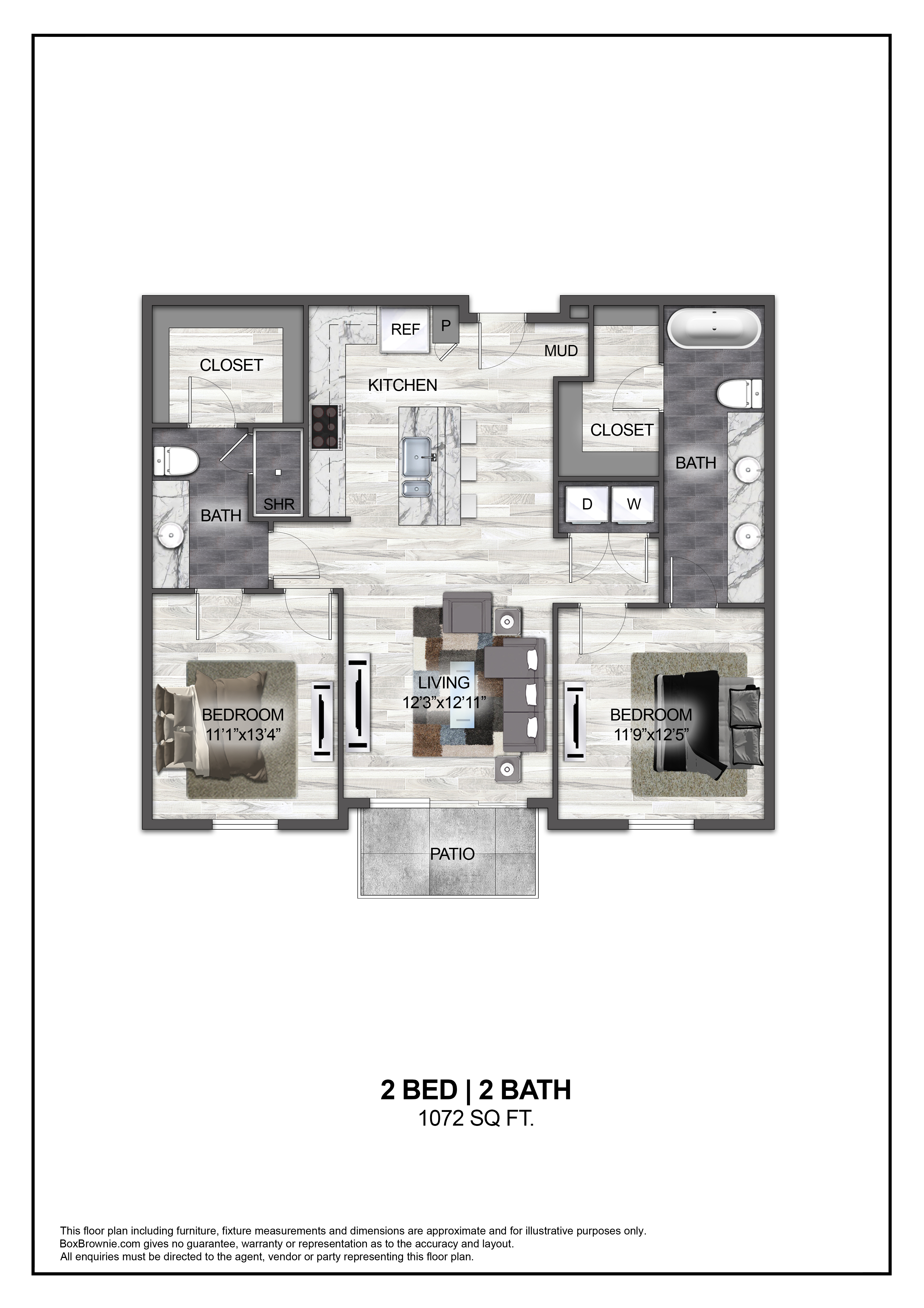 Floor plan layout diagram for B1