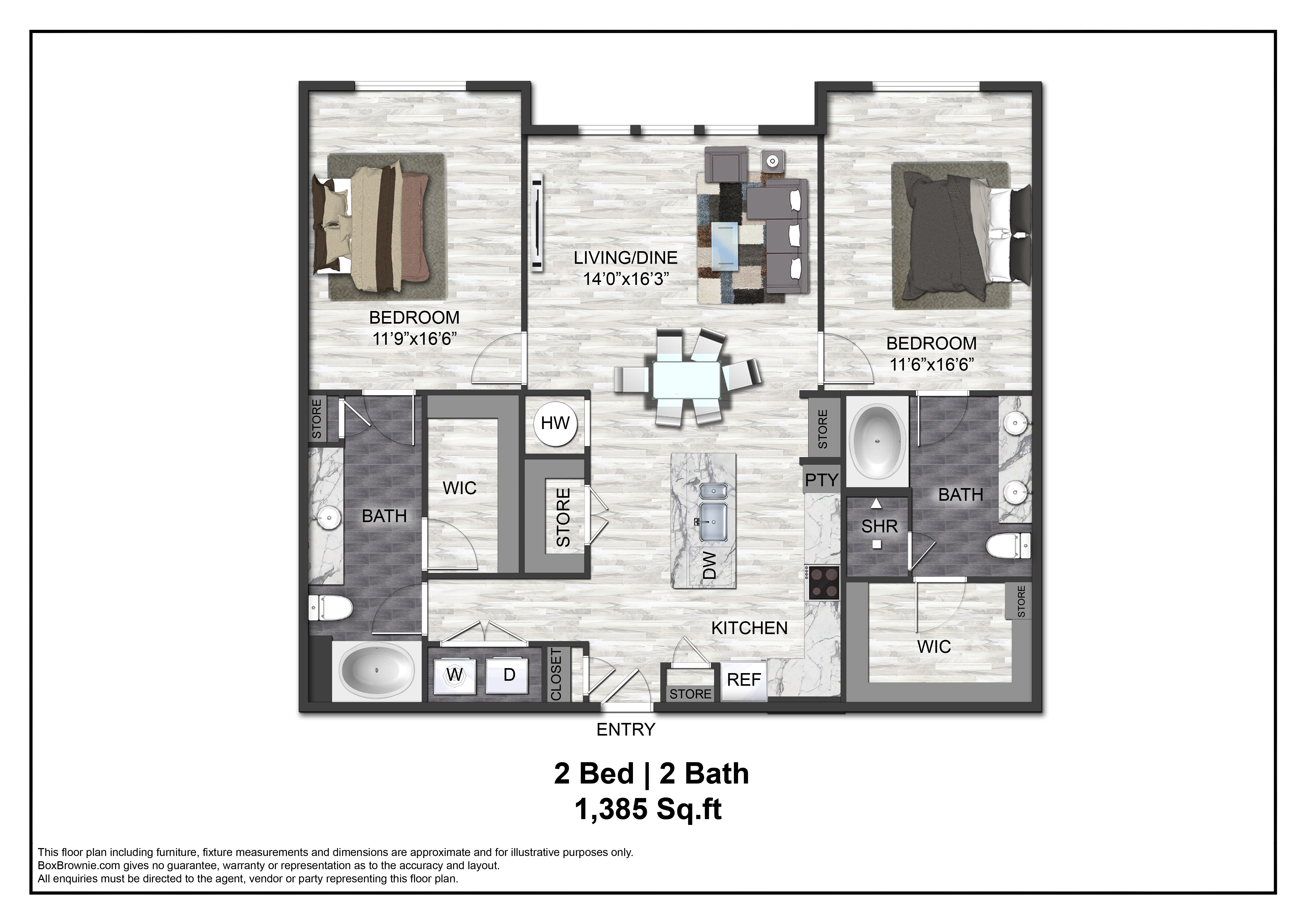 Floor plan layout diagram for B4