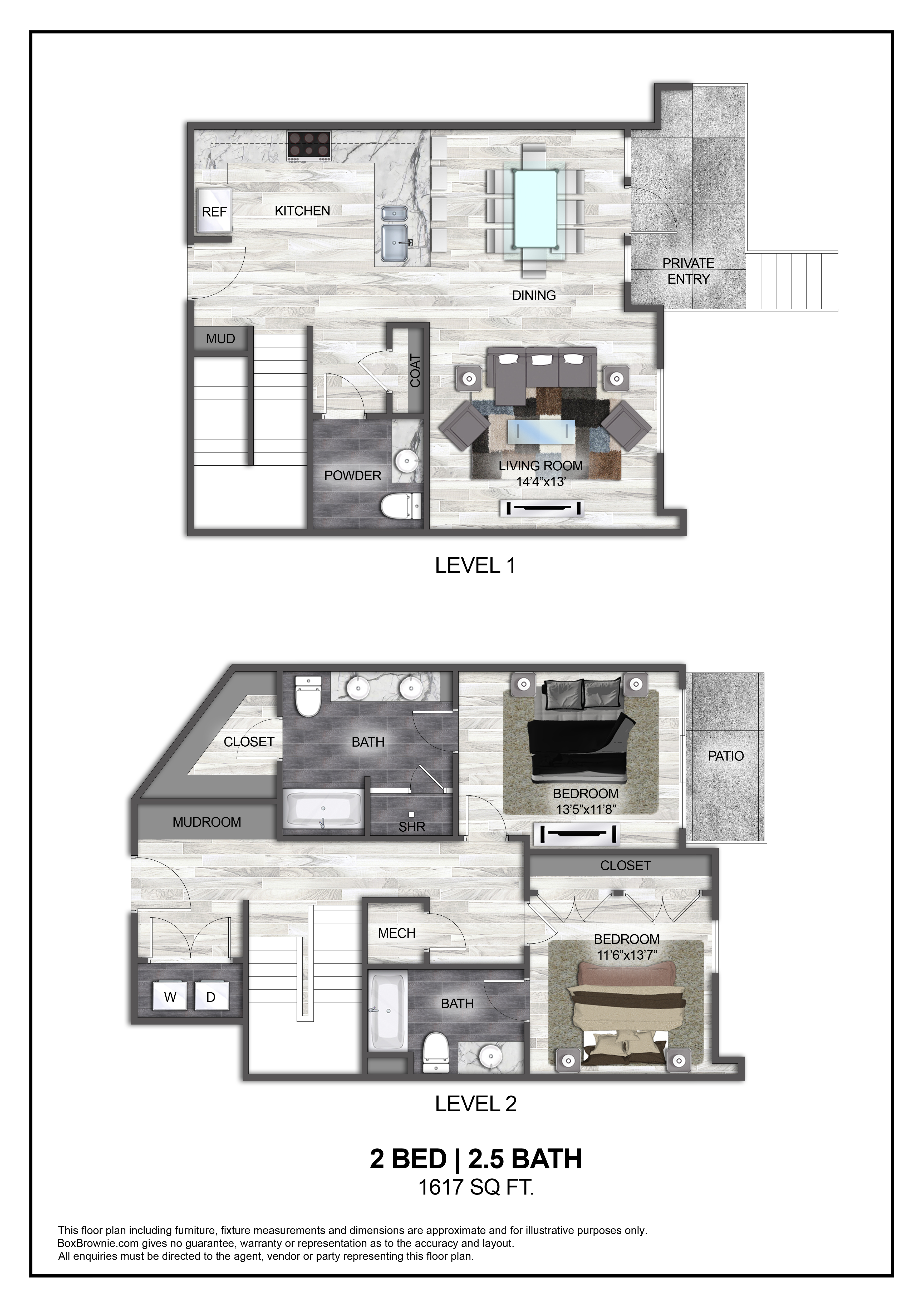 Floor plan layout diagram for B9