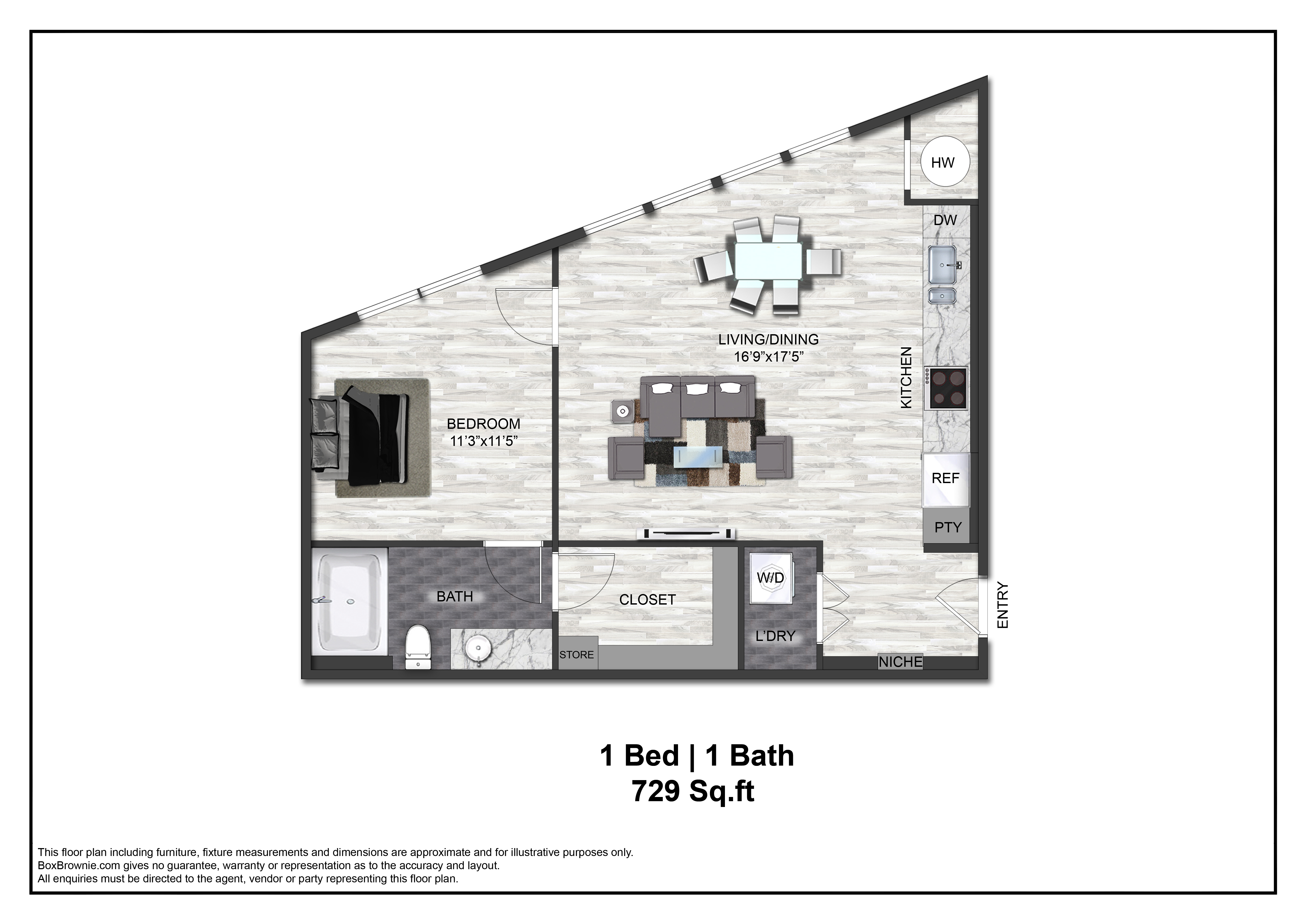 Floor plan layout diagram for A2