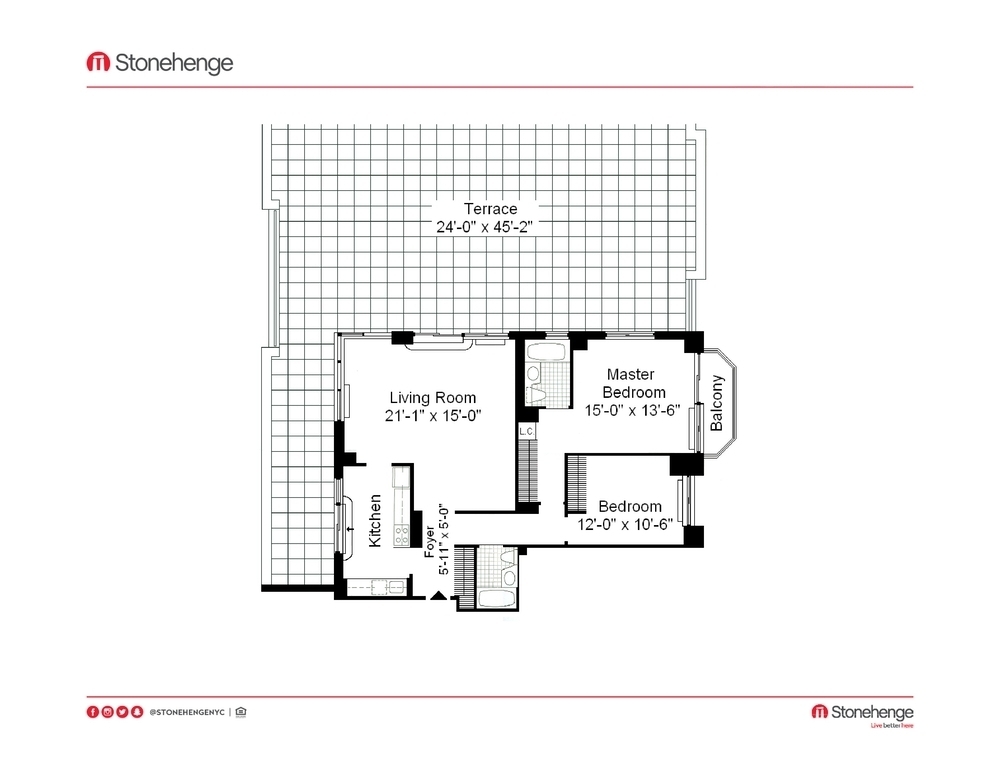Floor plan layout diagram