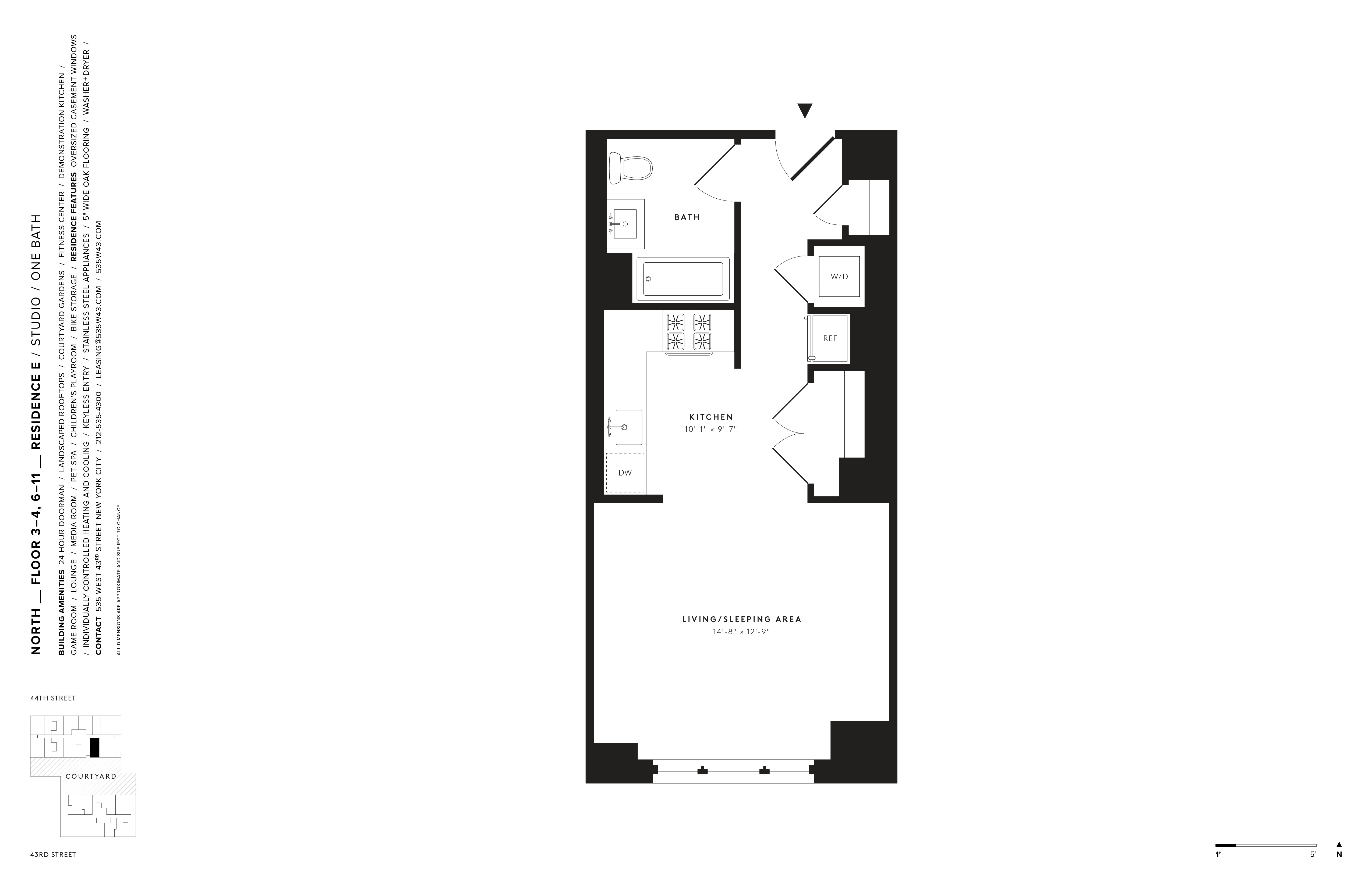Floor plan layout diagram