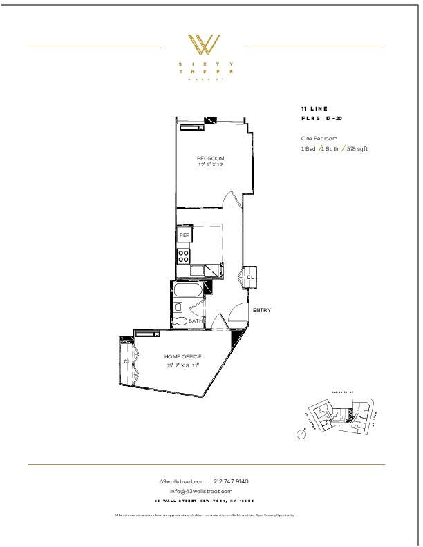 Floor plan layout diagram