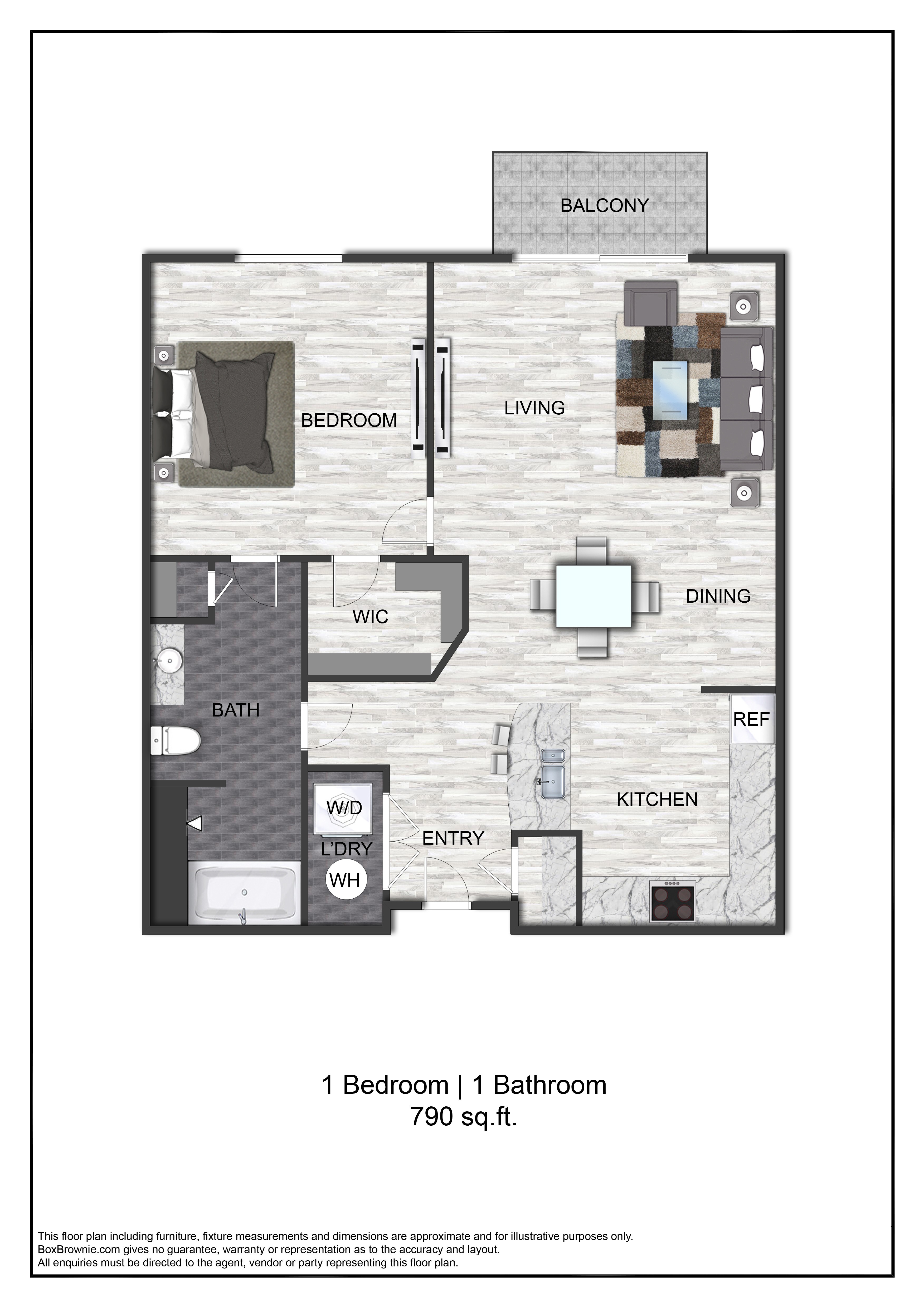 Floor plan layout diagram for A2