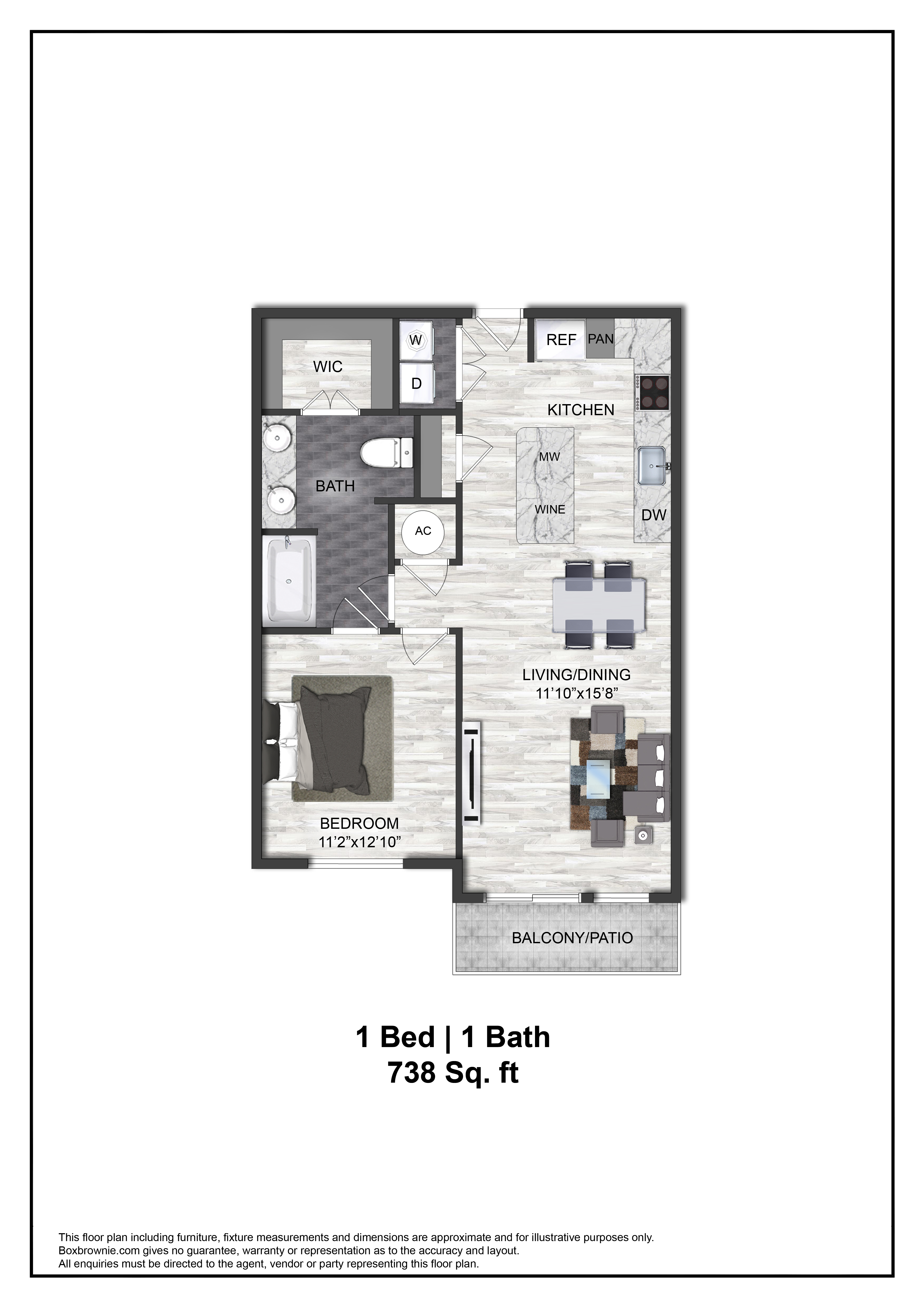 Floor plan layout diagram for A2