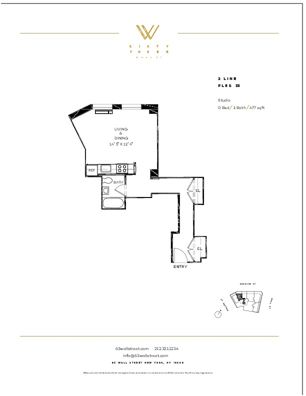 Floor plan layout diagram