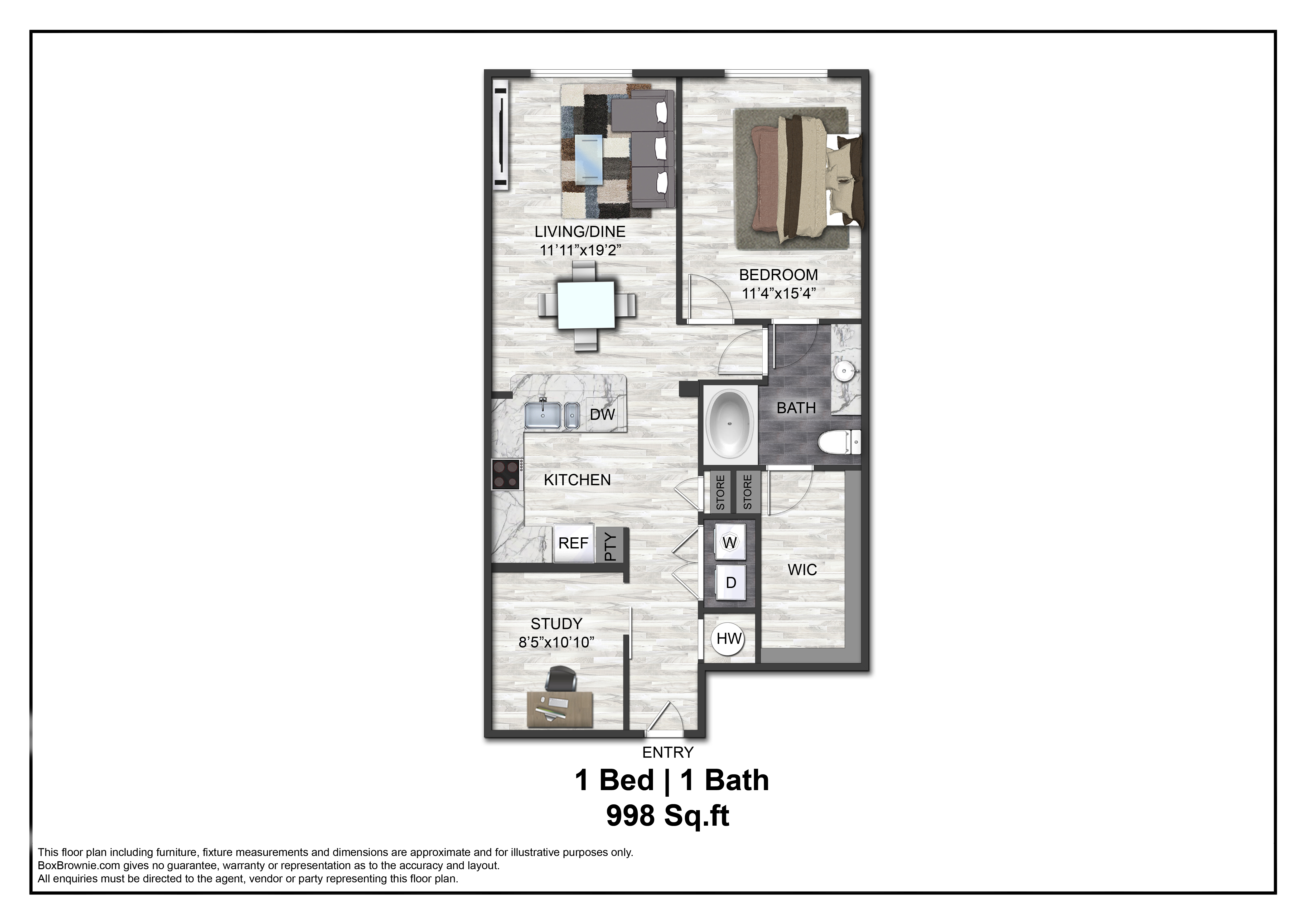 Floor plan layout diagram for A10