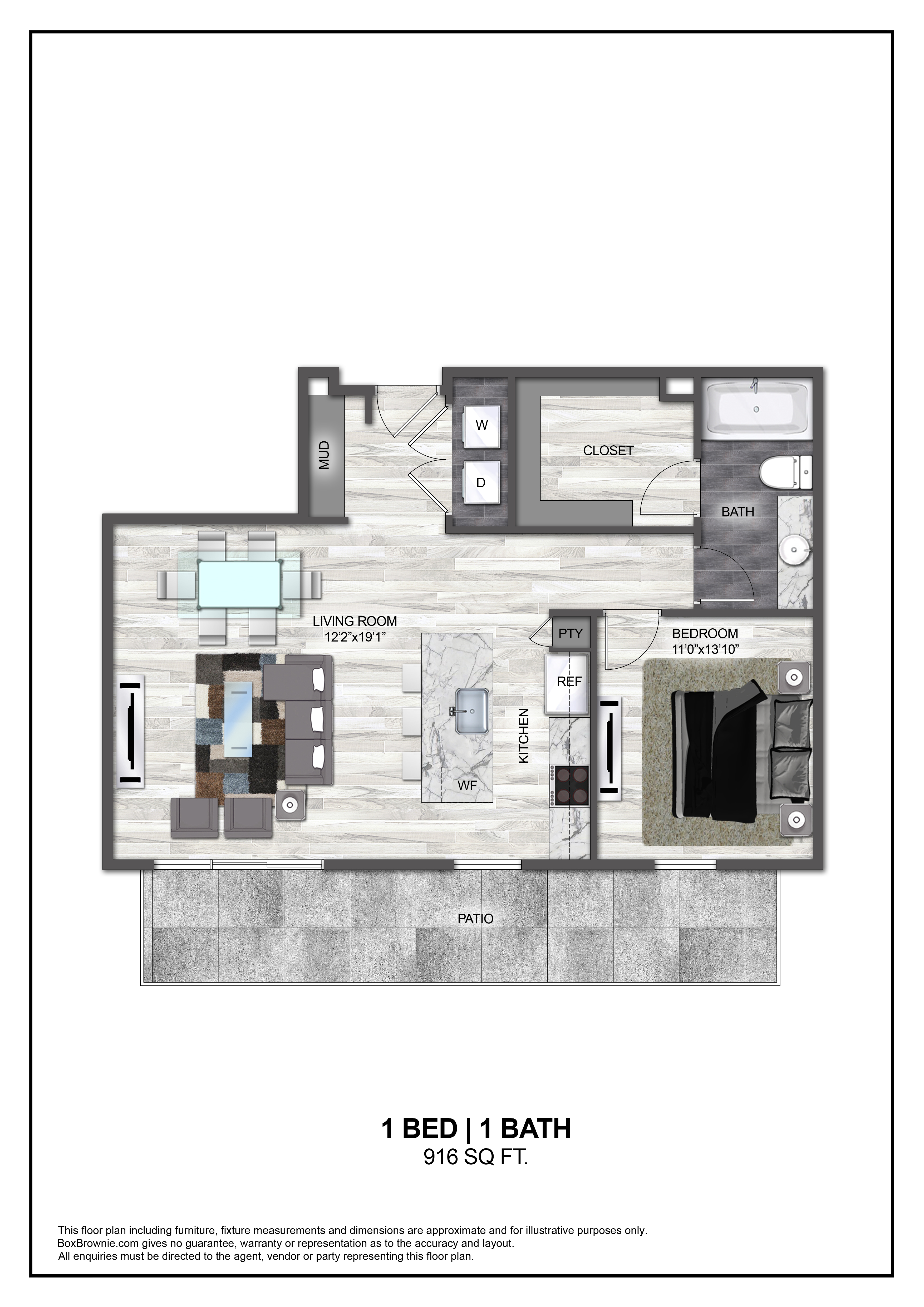 Floor plan layout diagram for A15