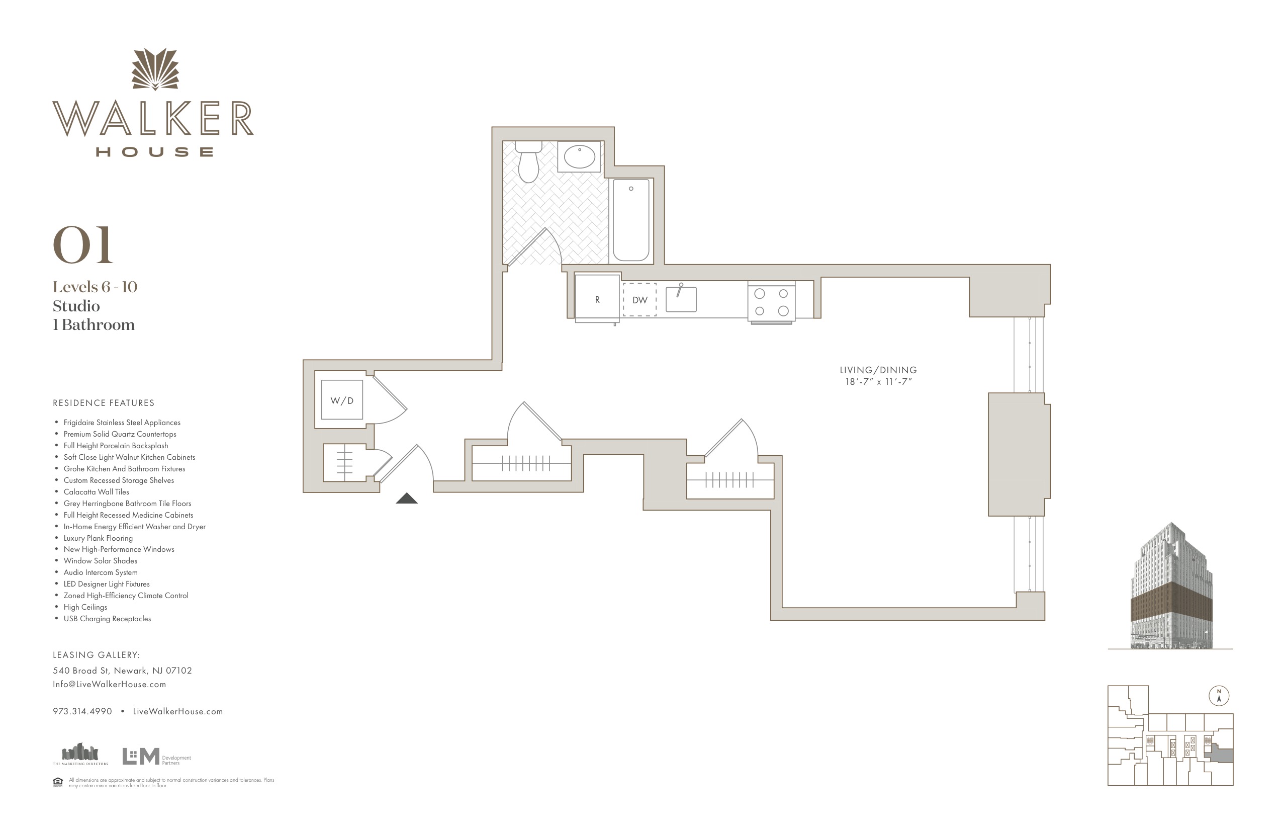 Walker House Luxury Apartments For Rent