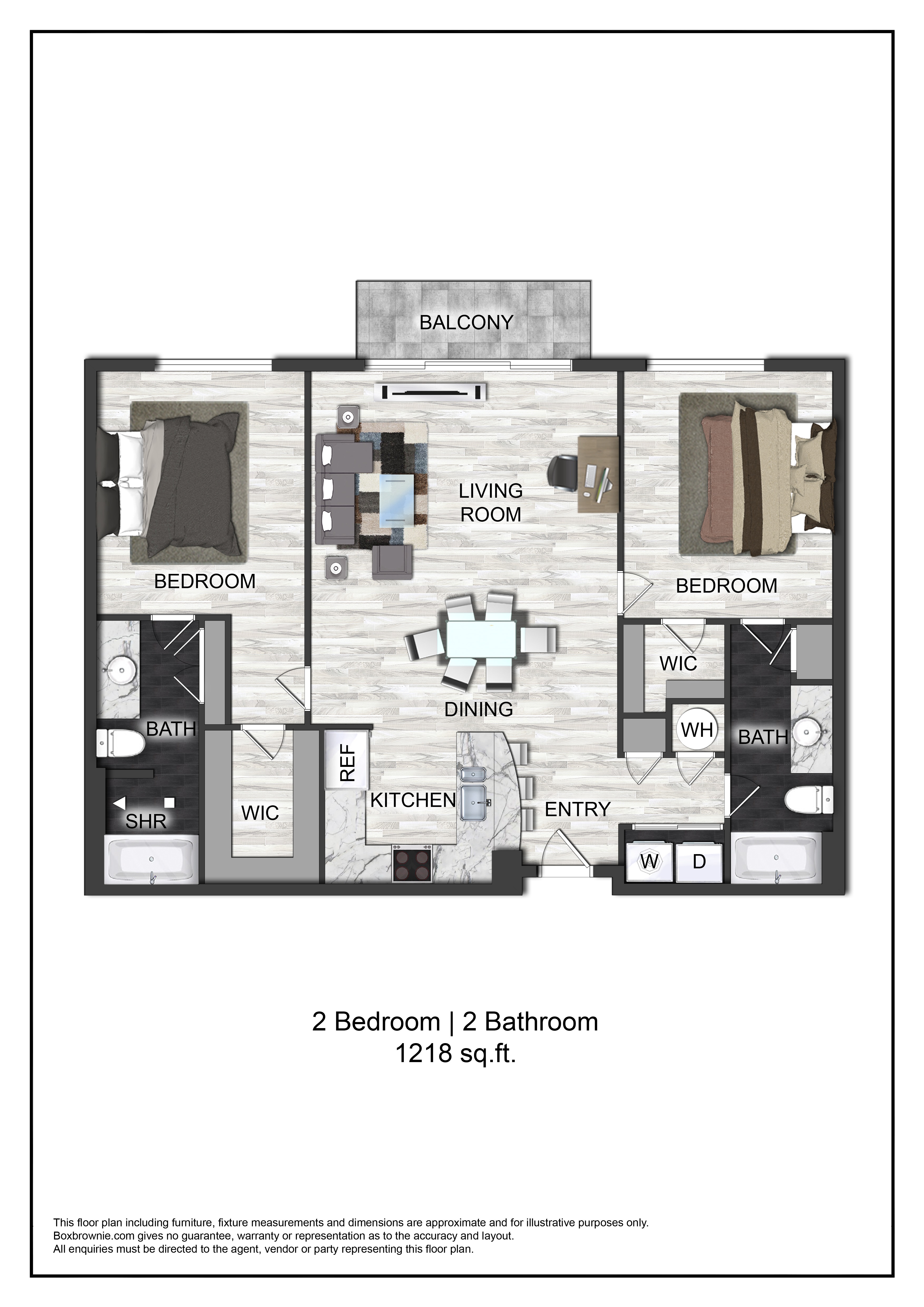Floor plan layout diagram for B5