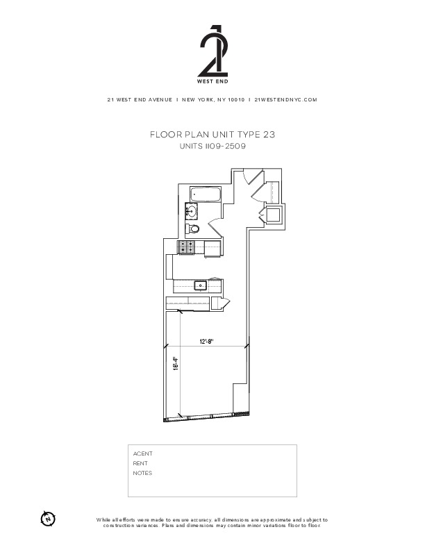 Floor plan layout diagram